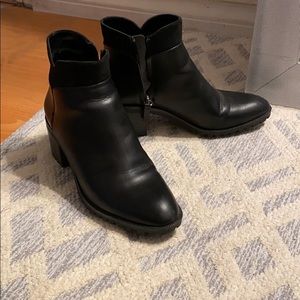 Zara Black Booties